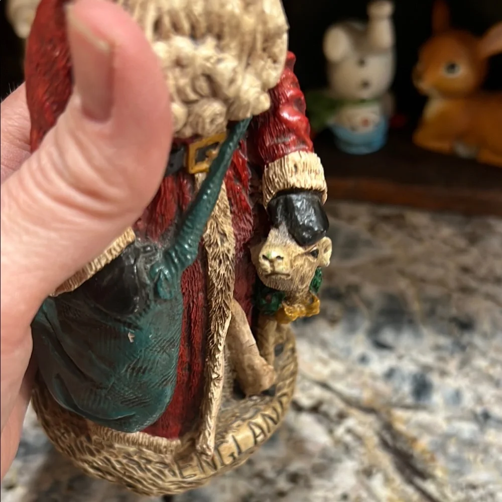Vintage Santa Claus Holiday Decor